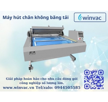 Máy hút chân không băng tải Winvac